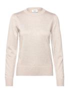 Milasz Pullover Tops Knitwear Jumpers Beige Saint Tropez