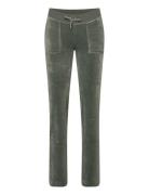 Del Ray Classic Velour Pant Pocket Design Beach Sand Bottoms Trousers ...