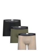 Stretch Cotton Boxer Brief 3-Pack Boksershorts Green Polo Ralph Lauren...