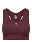 Nwllean Sports Bra Sport Bras & Tops Sports Bras - All Burgundy Newlin...