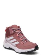 Terrex Ax4R Mid K Vinterstøvletter Med Snøring Pink Adidas Terrex