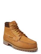 Timberland Authentic Mid Lace Up Boot Wheat Nubuck Støvletter Med Snør...