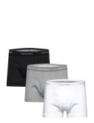 Trunk 3Pk Boksershorts White Calvin Klein