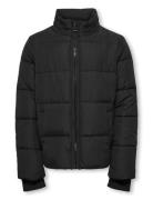 Kobcool Puffer Jacket Otw Fôret Jakke Black Kids Only