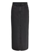 Viktoria Long Skirt Wmn Langt Skjørt Black G-Star RAW