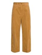 Corduroy Wide-Leg Cropped Pant Bottoms Jeans Wide Yellow Polo Ralph La...