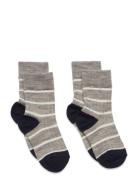 2-Pack Thin Striped Socks Socks & Tights Socks Multi/patterned FUB