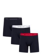 3P Boxer Brief Wb Boksershorts Navy Tommy Hilfiger