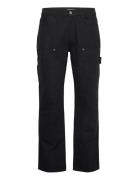 Chris Canvas Pants Bottoms Trousers Cargo Pants Black BLS Hafnia