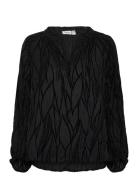 Frjull Bl 1 Tops Blouses Long-sleeved Black Fransa