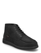 Newmarket Mid Lace Up Chukka Boot Black Nubuck Støvletter Med Snøring ...