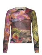 Camo Petals L Tops Knitwear Jumpers Multi/patterned Desigual