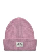 Tosca Anju Hat Accessories Headwear Beanies Pink Mads Nørgaard