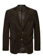 Slhreg-Duca Corduroy Blz Suits & Blazers Blazers Single Breasted Blaze...