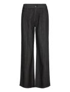 Fqcilla-Pants Bottoms Jeans Wide Black FREE/QUENT