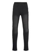 Stretch Denim Trousers For Girl Bottoms Trousers Black Boboli