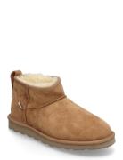 Rhbrisbane Shearling Short Boots Shoes Wintershoes Beige Rosemunde