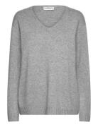 Bs Isidora Regular Fit Knitwear Tops Knitwear Jumpers Grey Bruun & Ste...