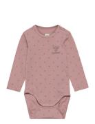 Hmlbeesy Body L/S Bodies Long-sleeved Pink Hummel