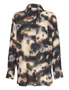 Behkagz P Ls Shirt Tops Shirts Long-sleeved Multi/patterned Gestuz