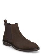 T43-3112 Støvletter Chelsea Boot Brown TGA By Ahler