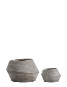 Urtepotte, Hdmysa, Natur Home Decoration Flower Pots Grey House Doctor