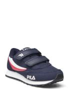 Orbit Revolution Velcro Kids Lave Sneakers Navy FILA