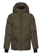 Jcoslay Heat Quilted Puffer Sn Jnr Fôret Jakke Khaki Green Jack & J S