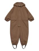 Snowsuit Outerwear Coveralls Snow-ski Coveralls & Sets Brown Sofie Sch...