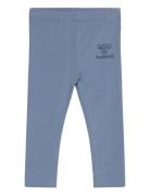 Hmlmino Tights Bottoms Sweatpants Blue Hummel