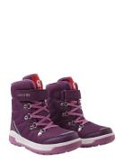 Reimatec Winter Boots, Quicker Vinterstøvletter Med Borrelås Purple Re...