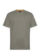 Tales Tops T-shirts Short-sleeved Grey BOSS