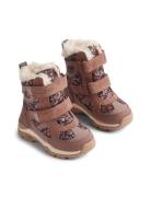 Winterboot Trailor Tex Vinterstøvletter Med Borrelås Pink Wheat