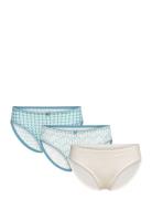 Jackie - 3 Briefs Truse Brief Truse Blue Etam