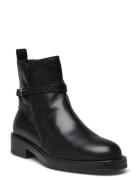 Women Boots Shoes Boots Ankle Boots Ankle Boots Flat Heel Black Tamari...