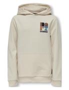 Kobmorgan L/S Hood Swt Tops Sweat-shirts & Hoodies Hoodies Cream Kids ...