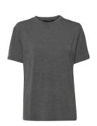 Softness T-Shirt Topp Grey Missya