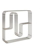 Curva Firkantet Displayhylde Home Furniture Shelves Silver AYTM