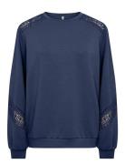 Sc-Banu Tops Sweat-shirts & Hoodies Sweat-shirts Blue Soyaconcept