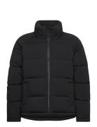 Raglan Puffer Fôret Jakke Black Revolution