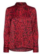 Maicapw Sh Tops Shirts Long-sleeved Red Part Two