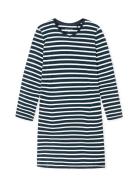 Nightshirt 1/1 Nattkjole Navy Schiesser