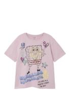 Nkfsema Spongebob Ss Nreg Top Box Cplg Tops T-shirts Short-sleeved Pin...