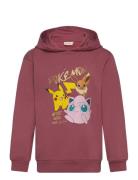 Sweatshirt Ls Tops Sweat-shirts & Hoodies Hoodies Pink Minymo