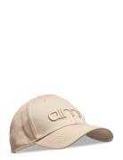 Beige Logo Cap Accessories Headwear Caps Beige Aim´n