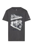 Converse Shinefetti Sneaker Short Sleeve Graphic Tee Sport T-shirts Sh...