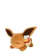 Pokemon Sleeping Plush Eevee Toys Soft Toys Stuffed Animals Multi/patt...