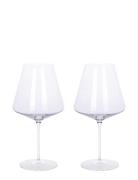 Ultima Mouthblown Crystal Glass Bourgogne 840 Ml. 2 Pcs. Giftbox Home ...