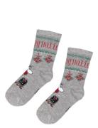 Happy Holidays Strumpor Socks & Tights Socks Grey MUMIN