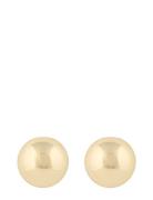 Billie Big Ear Plain S - Accessories Jewellery Earrings Studs Gold SNÖ...